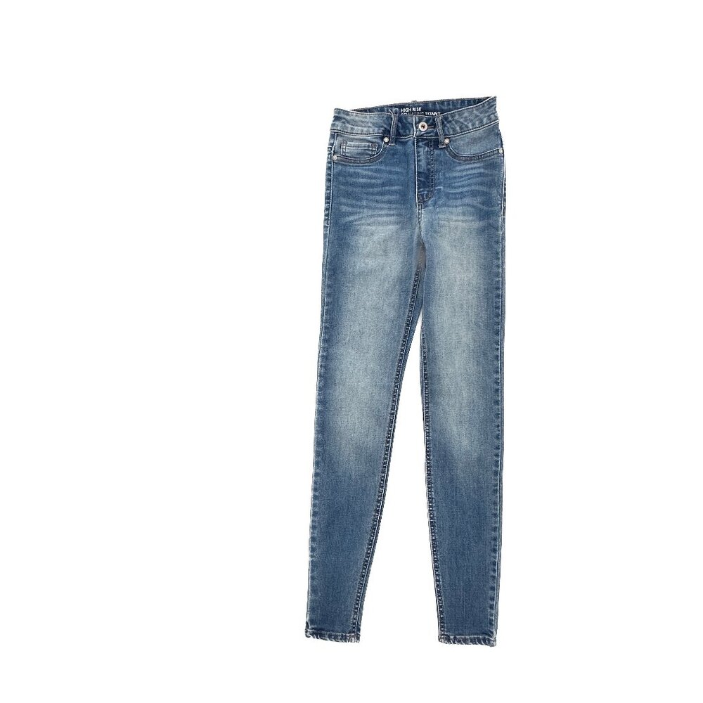 No Boundaries High Rise Sculpting Skinny Women's‎ size 5 Medium Blue Denim Jeans